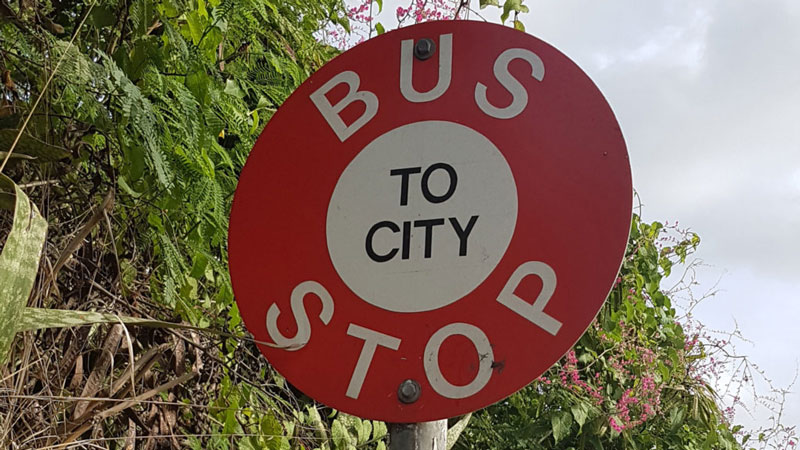 Busfahren auf Barbados ist tubelisicher