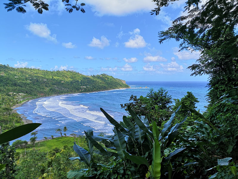 Atlantikküste von Dominica