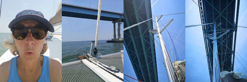 Die Chesapeake Bay Bridge ist definitiv nicht XXL hoch 