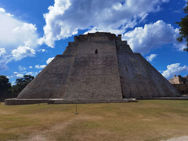 Pyramide des Wahrsagers in Uxmal